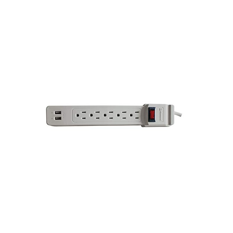 Koblenz SS-550-USB Supresor de Picos, color blanco