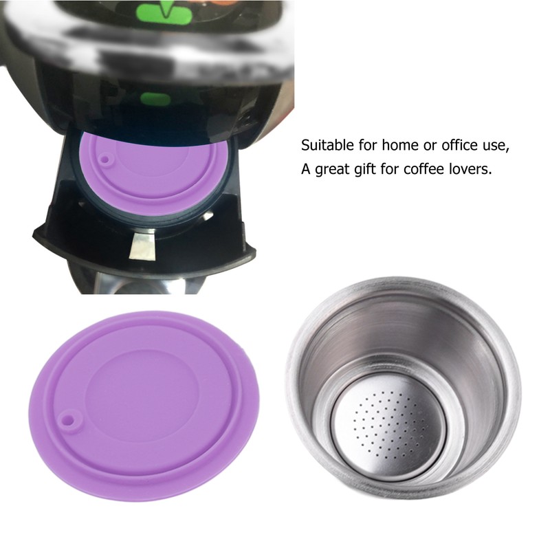 Stainless Steel Refill Coffee Capsules Reusable Coffee Filter Cup Set