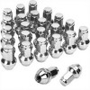 14x2 OEM Lug Nuts Chrome Finish SCM435 Steel for F150