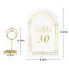 JOYIT 20 Sets Wedding Table Number 1-20 with 20 Pcs