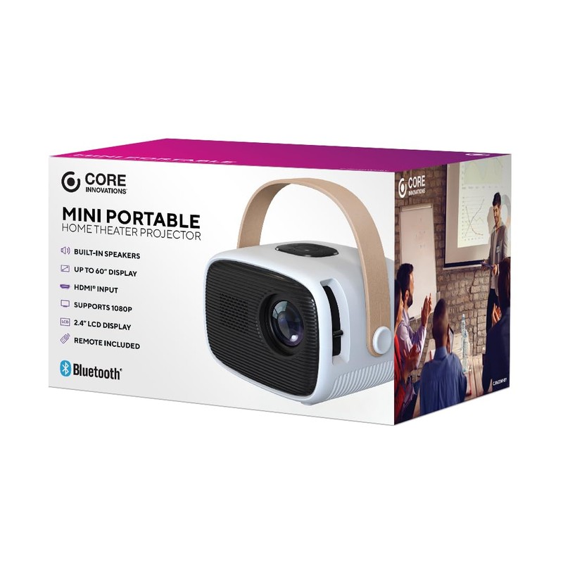 Core Innovations Mini Portable Home Theater Projector