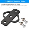 3-Way Trailer Hitch Adapter Steel Hitch Mount with Bolt for