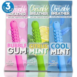 Chewable Breather Stick with Essential Oil for Aromatherapy on The Go natural focus:_Single Mint Pack