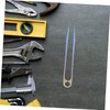 KONTONTY Travel Accessory Camping Cutlery Mini Tweezers Precision Tweezers Lightweight