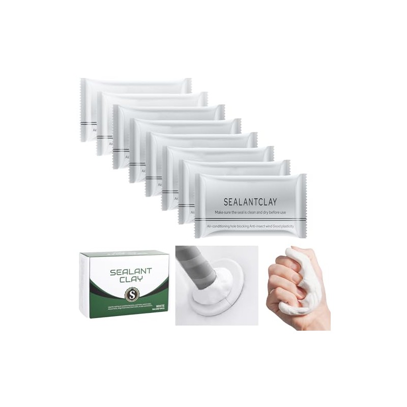 Waterproof Duct Seal Repair Putty - 8 Pack of Flexible