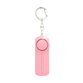KEWUZY Personal Alarm for Women, Pocket Alarm with 130 dB Siren and LED Signal Light, Personal Alarm & Key Ring for Women Safety, Security Alarm for Children, Elderly (Pink)