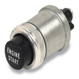 Cole Hersee 90047 Black Engine Start Momentary Switch