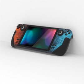 PlayVital Full Set Protective Skin Decal for Steam Deck LCD, Custom Stickers Vinyl Cover for Steam Deck OLED - Star Trail