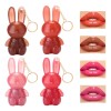 4pcs Labiales Líquidos Conejo Pintalabios Líquido De Conejo
