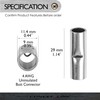 Conext Link BCU4-8 Uninsulated Butt Connector 8 Pack (4 Gauge)