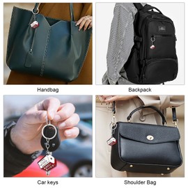 Ouligay Funny Keychain for Women,Cool Gifts for Women Men,Key Chain Accessories,Cute Keychains for Car Keys,Funny Gift for Friends Teachers Classmates Bag Accessories(Little Cooler)