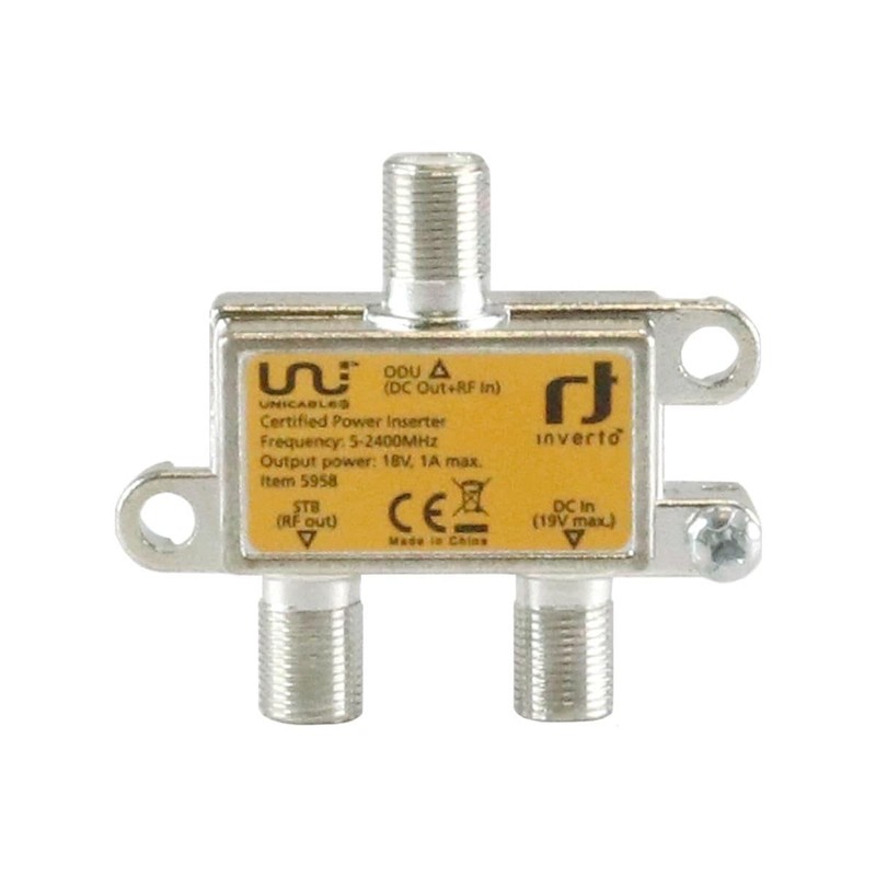 Inverto Unicable II Power Inserter 5-2400MHz with Power Supply