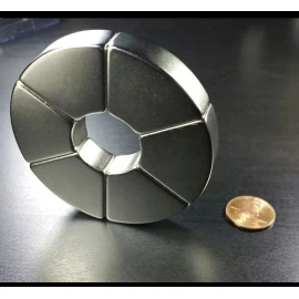 Neodymium Huge 3" Neodymium N52 Ring Magnet Strong Rare Earth  Healing