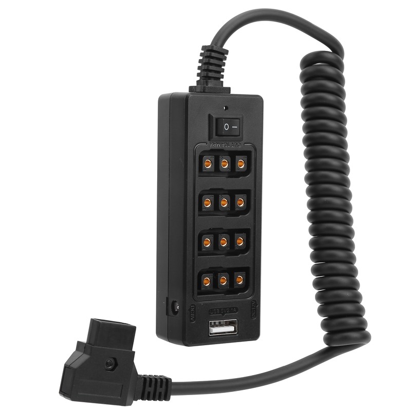 DTAP Male Port to 4 DTAP and 2 DC Female