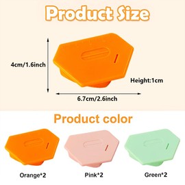 FFWTPY Pack of 6 Magnetic Seam Guide Magnetic Seam Guide for Sewing Machine Beginners Sewing Accessories for Sewing Machine Seam Guide with Scale Magnetic Seam Guide Sewing Accessories (A)