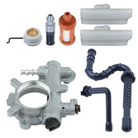 for STIHL MS360 036 MS 360 Pro Chainsaw Part Oil Pump Oiler Worm Gear Fuel Line