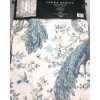 Laura Ashley ~Laura Ashley 2-Panel Set Belvedere Peacock Window Curtains