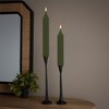 Root Candles 4-Count Unscented Dinner Candles Dripless Beeswax Enhanced Grecian