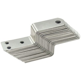 20 PCS Z-Shaped Shelf Brackets & Supports,Furniture Corner Brace Fasteners