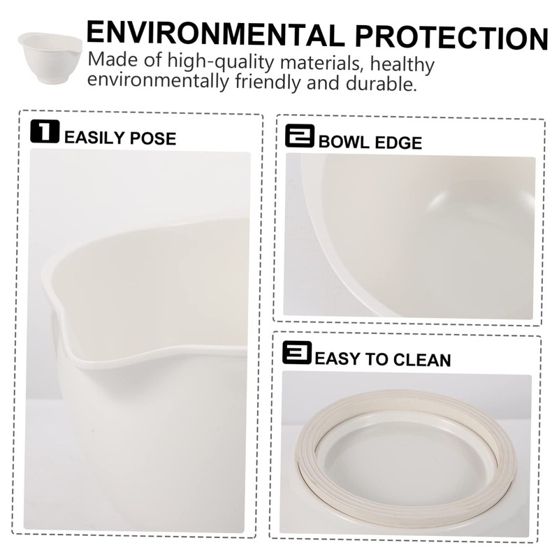 LABRIMP 1pc Multifunctional Mixing Bowl Versatile Baking Salad Bowl Smooth