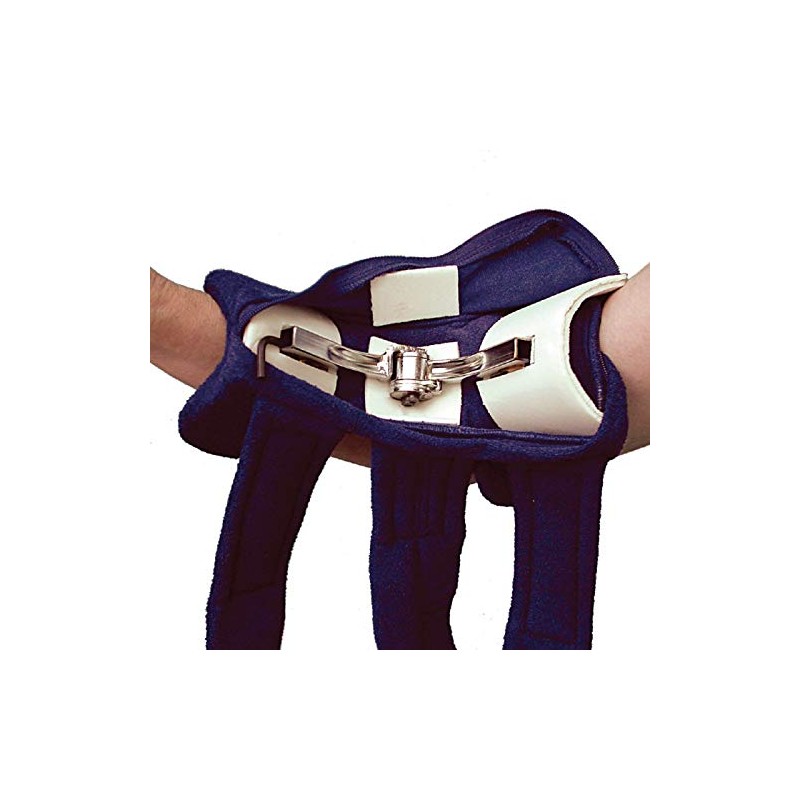 ComfySplints Spring-Loaded Goniometer Elbow Orthosis, Standard Adult