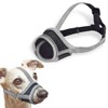 XYTAHDM Dog Muzzle Nylon Muzzle for Dogs, Adjustable Strap, Prevent