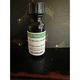 Golf Paint GPI Touch-up Paint for Callaway Elyte Clubs Matte blk. crowns CA-GP9180E