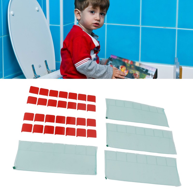 4 Sets Pee Guard for Toilet Seat Potty Training Pee