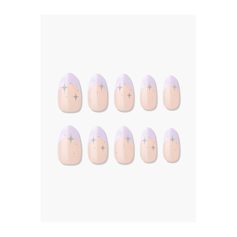 Reusable Nail Tips Pansy (Almond) / 리유저블 네일팁 팬지(아몬드)