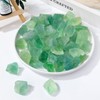 Apengshi 1/2lb（230g) Natural Green Fluorite About 0.59-0.78in Healing Crystal Tumbled