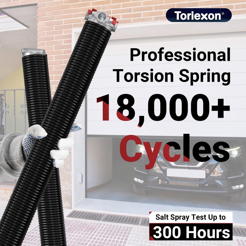 Toriexon Garage Door Spring 0.207 x 2” x 24” (Pair),