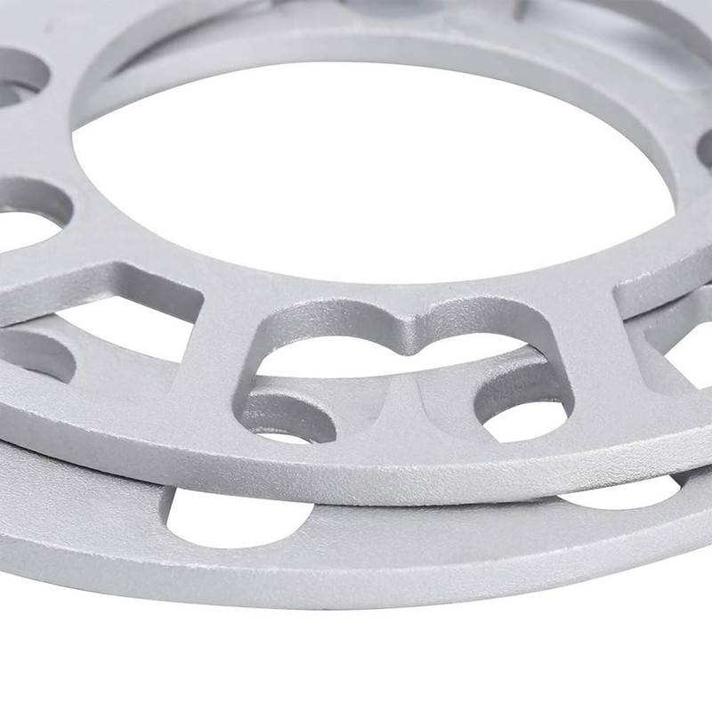 Sarini 2 Pcs Rim Spacers, Aluminum Alloy Wheel Spacers Shims