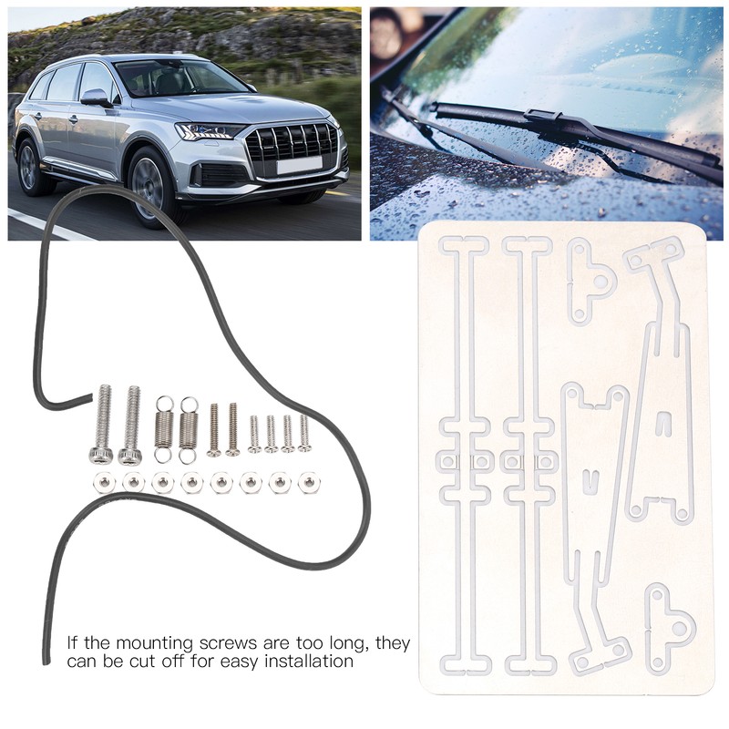 RC Crawler Windscreen Wiper Arm Windshield Wiper Blade for Axial