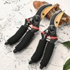 IRONCUBE 8" Professional Premium Titanium Bypass Pruning Shears, Hand Crafted