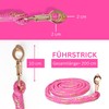 Lead Rope Horse with Panic Hook Rose Gold Horse Knitting
