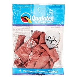 Team Bride Pack of 6 balloons 11-Inch