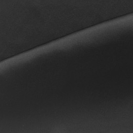 Cyriacus 100% Silk Pocket Square 13.7” Solid Color for Men Wedding Party Handkerchief Gentleman, Black, 13.7*13.7inch