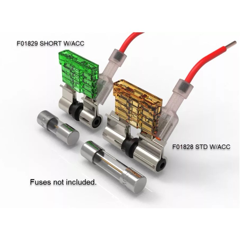 Flex-Fuse Round Glass Fuse Converter To Blade