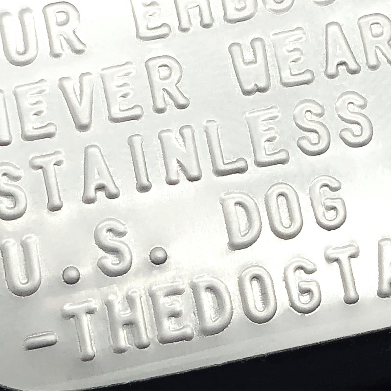 Klaus Hargreeves 'Number Four' Umbrella Academy Military Dog Tags -