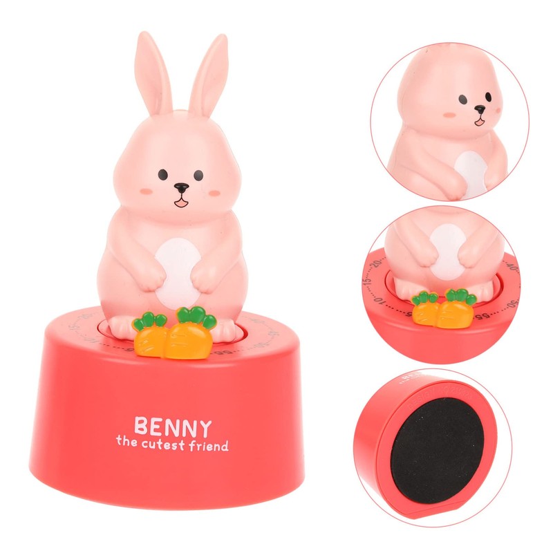 ABOOFAN Learning Reminder Mechanical Timer Visual Desktop Timer for Kitchen