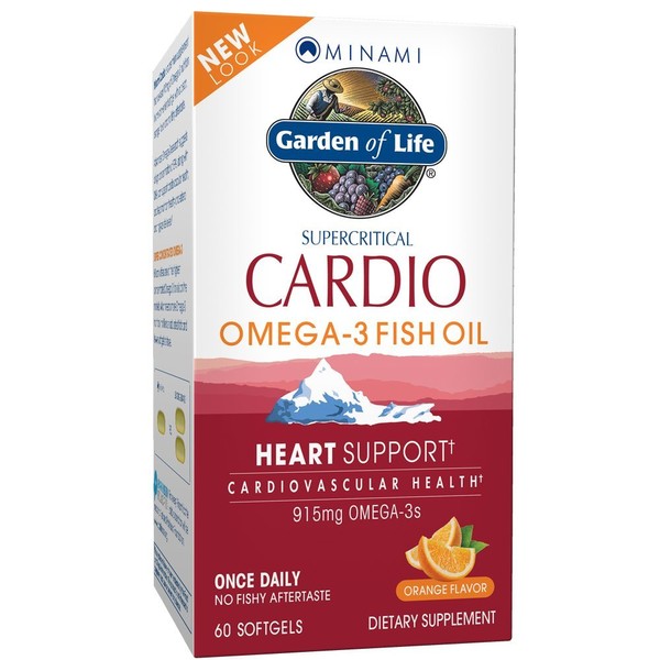 Garden of Life Minami Cardio Omega 3, promueve un corazn