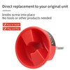 MOEBULB Hardtop Top Hard Panel Mounting Screw Knob 2pcs Compatible
