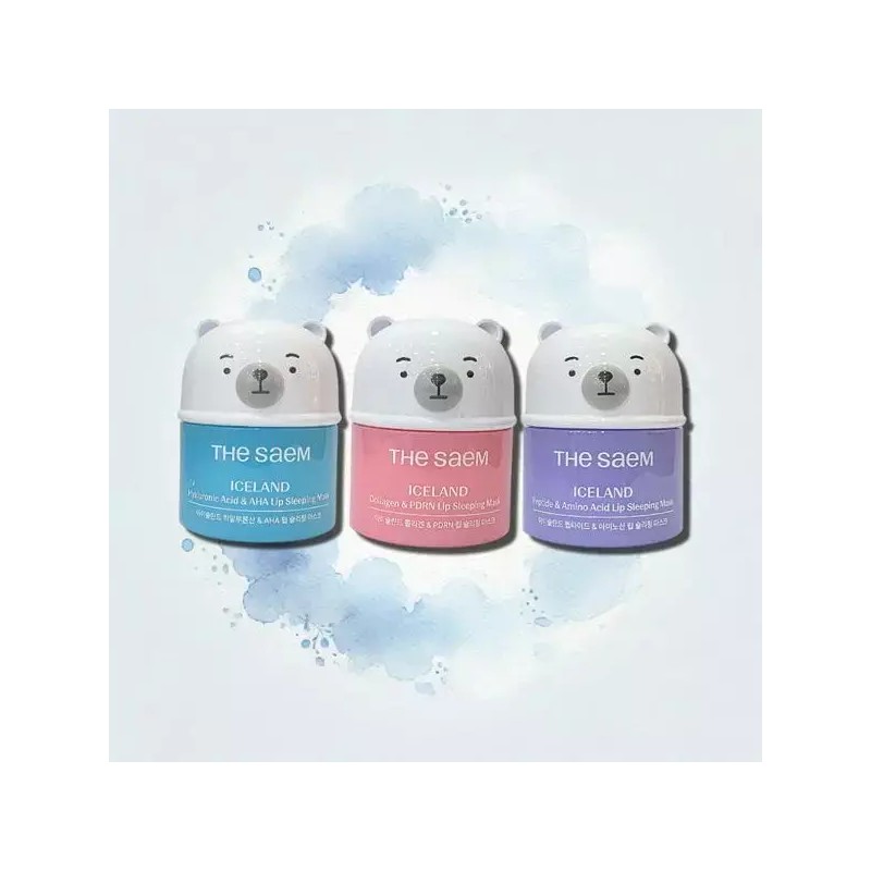 The Saem 더샘 아이슬란드 립 슬리핑 마스크 The Saem Iceland
