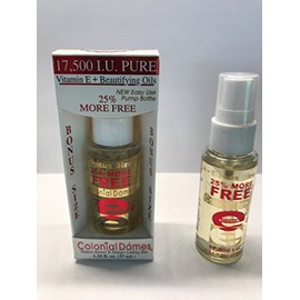 Colonial Dames17,500 IU Vitamin E Day & Night Anti-Oxidant Skin Therapy Oil for Beautiful Hydrated Youthful Looking Skin