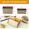 DUBUOZA Non-Stick Bread Toast Mould with Lid 2 Pieces Toast