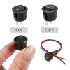Rocker Switches Wiring Set of 10 Mini Round Boat Toggle