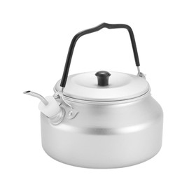 Camping Kettle Portable Lightweight Aluminum Alloy Camp Coffee Pot with Stainless Steel Extended Spout for Outdoor Hiking Camping Picnic Fishing