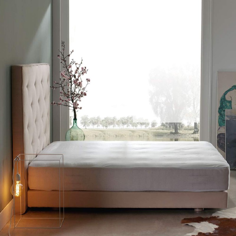 Don Descanso Tencel Mattress Protector, Waterproof, 160 x 190/200 cm,