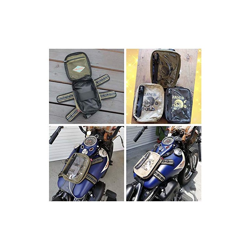 JAM'S GOLD JGB-890 IMAN Sand Magnetic Tank Bag