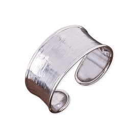 Fly Style Bangle made of 925 sterling silver, elegant bracelet, silver jewellery, minimalist and modern women's bangle, Sterling Silver